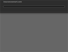 Tablet Screenshot of insurancesmart.com